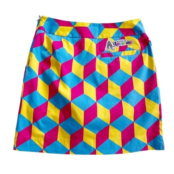 Royal & Awesome Golf Skort Knicker Blocker Glory Skirt 6 - Picture 12 of 12